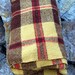 Yellow and Brown Plaid Throw