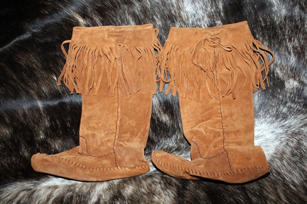 plains boot moccasin pattern