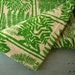 Green Fern Velvet Fabric