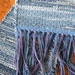 Handwoven Table Runner in Upcycled Denim