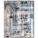original abstract acrylic painting on canvas. the loneliest moment of an afternoon