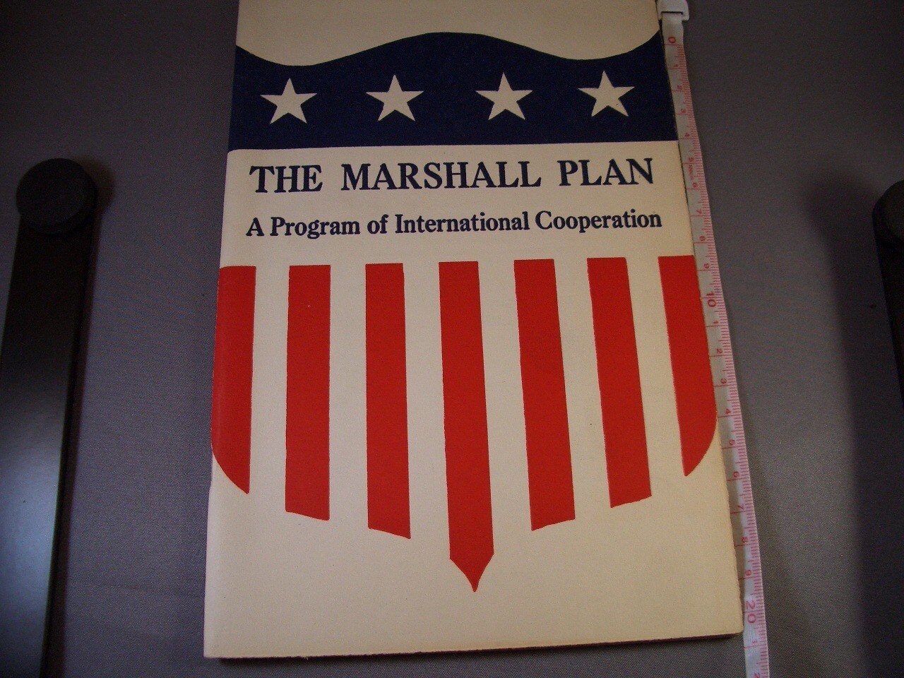 The Marshall Plan Vintage Ephemera American Politics Pamphlet