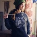 Owl Hoodie Size Large