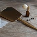 Brass Hand Mirror - Vintage Mid Century