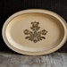 Pfaltzgraff Serving Platter - Vintage Village Ivory Cream - Brown Flowers