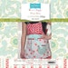Emily Taylor for Riley Blake Designs - Verona Apron Project Kit in Rouge Red - Everything Included to Make Cute Apron