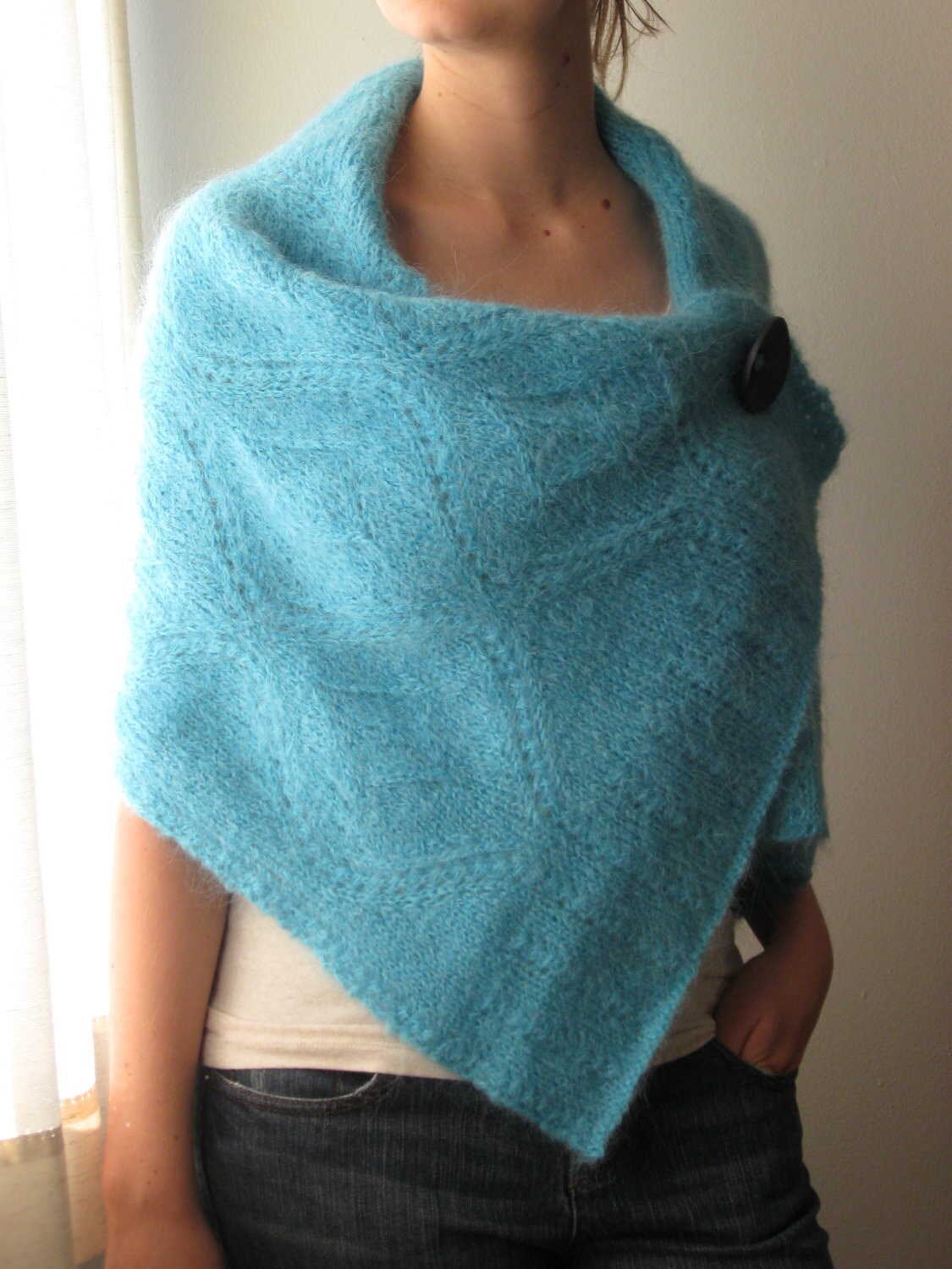 Knit Ponchos Wraps And - Knit Shawl Wrap Poncho Made To Order knit ponchos wraps and knit shawl wrap poncho made to order