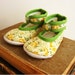 Lemon and Lime Baby Booties