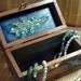 Jewelry Box Oak leaf, birch bark and lichen