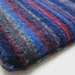 Netbook iPad Cover BLUE RED Sleeve Case Felted Sweater Wool