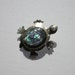 Alpaca Abalone Pin /Brooch from Carla's Vintage Finds