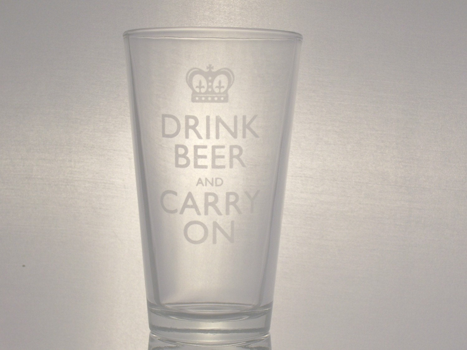 Drink Beer and Carry On Pint Glasses 2