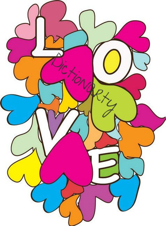 Items similar to Love print on Etsy