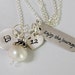 College Graduation Necklace Graduation Gift By Whiteliliedesigns