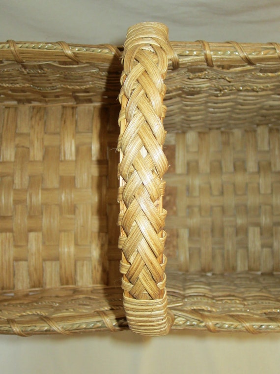 Stair Basket / Step Basket / Stair Step Basket / Handwoven
