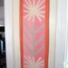 Geometric Vera. Vtg long floral scarf, good condition.