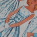 1950s Sewing Pattern - Full or Slim Skirt Sun Dress Cropped Bolero Jacket - S Small 34 Bust