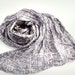 Silk Scarf Recycled wrap accesories Silk Scarves woman ideal romantic... gift. G