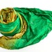 Silk Scarf colors summer Recycled floral Sari woman accesories amo