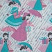 Vintage Package Dennison Gift Wrap Bridal / House Warmimg Shower 2 Sheets