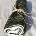 Childrens Clothing Burp Cloths Baby Newborn Green Organic Cotton Deluxe Set of Two Eco Friendly SALE