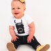 Photographer Camera Cool Baby Onesie Bodysuit Camera Creeper