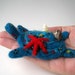 Marine turtle - miniature soft sculpture