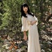 Breaking Away Sheer Ivory Over Dress Jacket Robe. Size Medium halloween costume