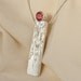 Rubellite Tourmaline Sterling Silver Pendant Necklace