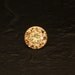 Champagne Cubic Zirconia -- 3.6 Carat Dazzling Round