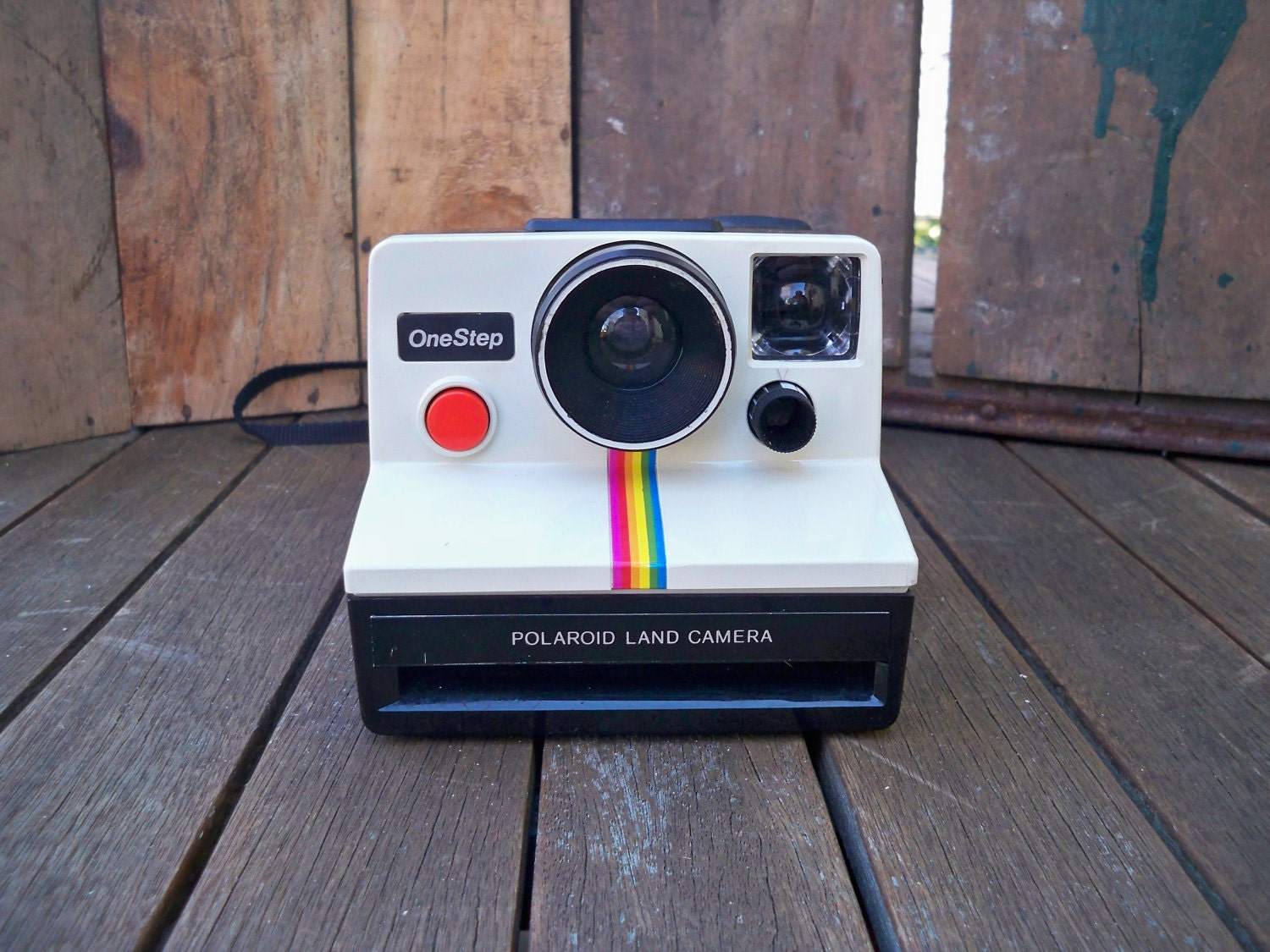 Polaroid One  Step Camera  white