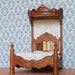 Dollhouse Miniatures Madam's Tester Bed 1/12th scale