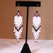 Southwestern style beaded earrings