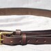 Filson leather Ranger belt size 46