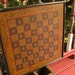 Primitive Checker Board Game Board Gameboard Folk Art