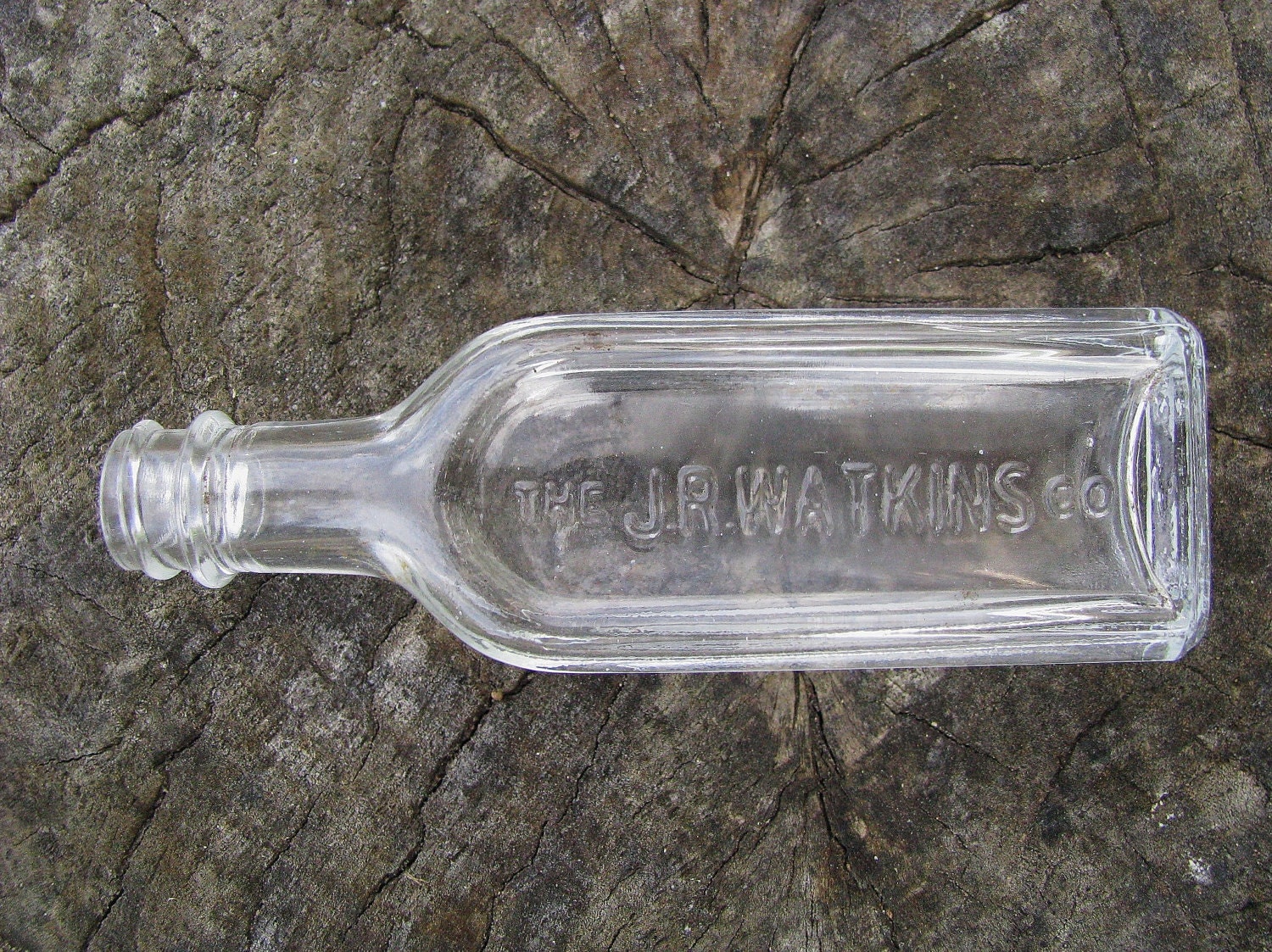 Vintage J R Watkins Co Bottle by RedfordRetro on Etsy