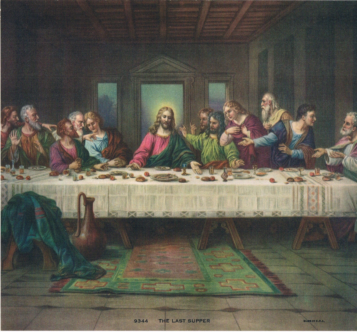 The Last Supper Calendar Art Print