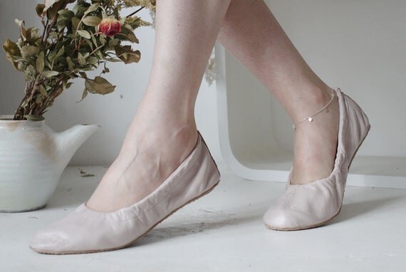 soft leather ballerinas