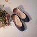 Soft Leather Ballet Flats. Sapphire. eu 41 - us 9.5