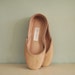 NEW. Soft Leather Ballet Flats. Latte Macchiato. Size 9.5