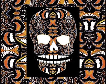 Day Of The Dead Wall Art day of the dead art | etsy Day Of The Dead Wall Art day of the dead art | etsy