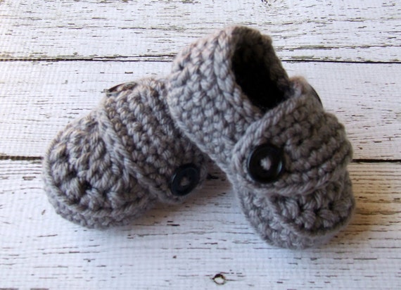 Baby Booties Button Loafers/Baby Shoes/Soft Shoes/ Shoes in