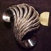 LOVELY Silvertone Crown Trifari Pin w/ Original Tag VINTAGE
