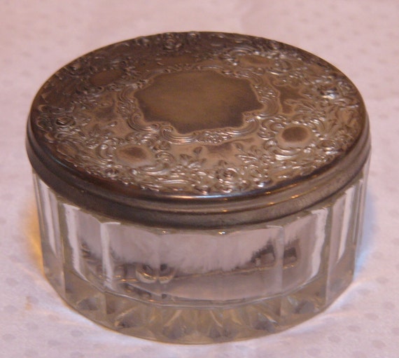 Vintage Vanity Dusting Powder Container
