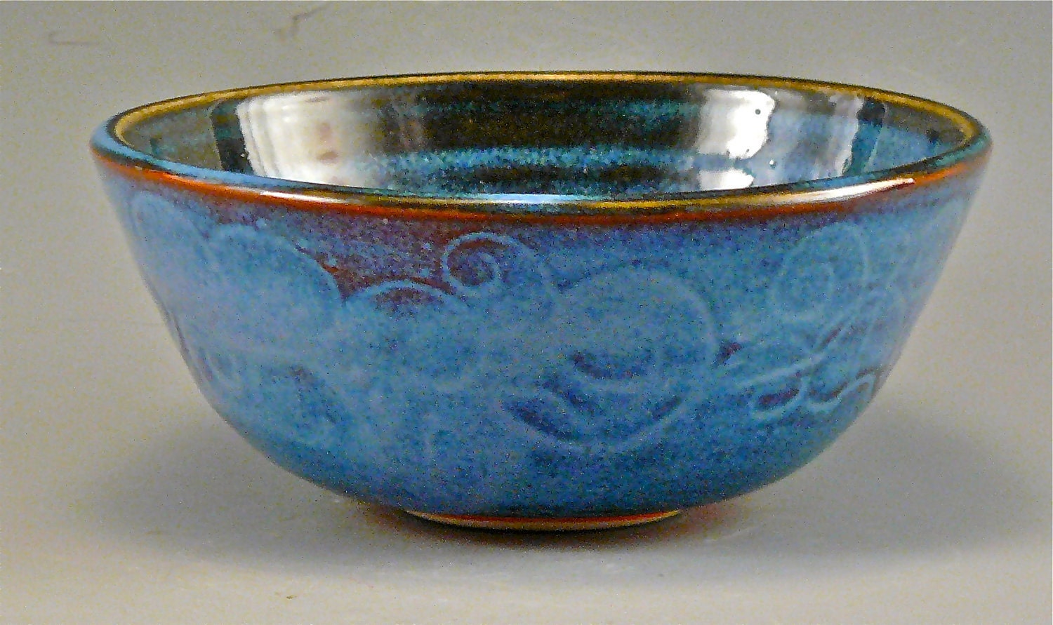 Blue Swirl Bowl