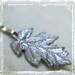 Pewter Leaf Bobby Pin - Hair Accessories - Weddings, Maid Of Honor Gift - Nature, Natural, Forest, Woodland Wedding - Autumn