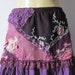 a gorgeous multi patch lace bohemian skirt...