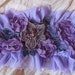 FREE POSTAGE...vintage cuff...leather lace and vintage motif..