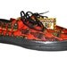 Converse sneakers, 1990's vintage Native Prints by Converse, African print sneaker, shoe womens 5 - 5.5 - 6 / 35 - 36