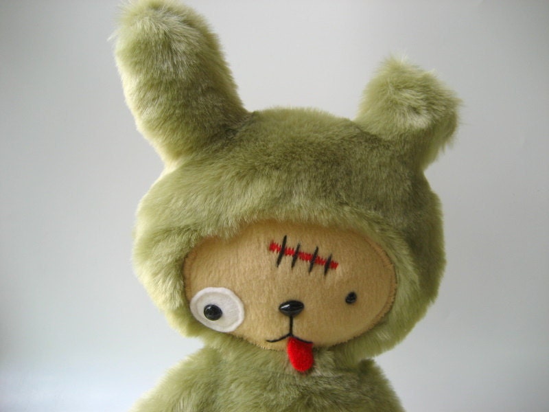 zombie bunny plush